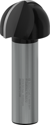 Bosch PRO Router Bit Core Box, 12 mm shank for precise grooves.