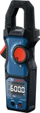 Bosch GMC 600-15 clamp meter with digital display.