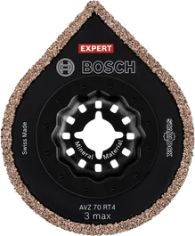 Bosch EXPERT AVZ 70 RT4 grouting plate, carbide edge.