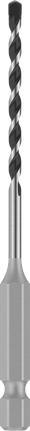 Bosch PRO HEX-5 3x50x100 mm drill bit for precise drilling.
