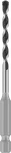 Bosch PRO HEX-5 Drill Bit 4x50x100 mm for precise drilling.