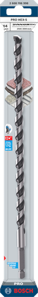 Bosch PRO HEX-5 14x250x300 mm drill bit for masonry.
