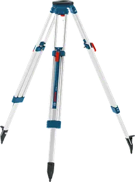 Bosch BT 160 building tripod with adjustable height.