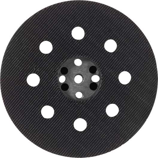Bosch PRO sanding pad soft 215 mm with 8 holes.
