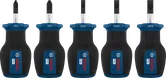 Bosch PRO Stubby Screwdriver PZ/SL Set with S2 shafts.
