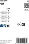 Bosch Fine Wire Staples Type 53/8, 8 mm length.
