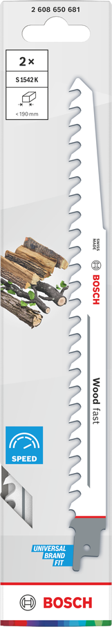 Wood fast S1542K