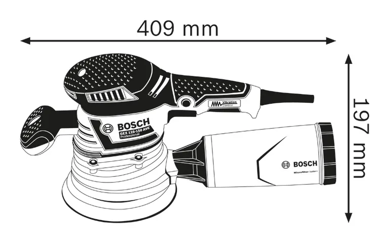 Random orbital sander diagram.