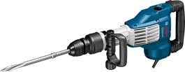 Bosch GSH 11 VC demolition hammer with chisel attachment.