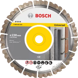 Δίσκος κοπής με διαμάντι Bosch Best for Universal 230 mm.