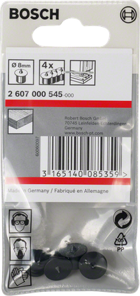 Σετ τοποθέτησης πείρων Bosch 8 mm.