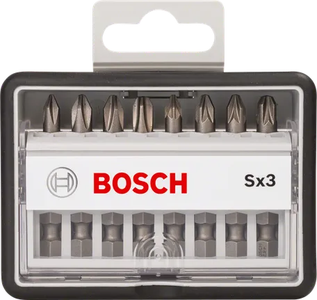 Σετ κατσαβιδιών Robust Line 8 τεμαχίων Bosch Sx3.