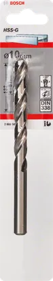 Τρυπάνι μετάλλου Bosch HSS-G 10 mm.