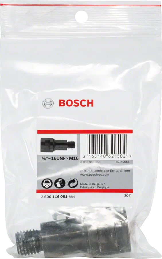 Προσαρμογέας Bosch 5/8″-16 UNF σε M16.