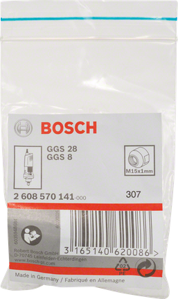 Παξιμάδι ασφάλισης Bosch GGS 28 M15×1mm.