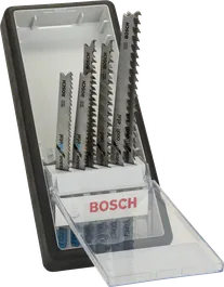 Σετ λεπίδων σέγας Robust Line 6 τεμαχίων Bosch για ξύλο και μέταλλο.