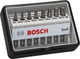 Σετ κατσαβιδιών Bosch Robust Line 8 τεμαχίων Extra Hard.