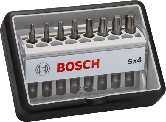 Σετ κατσαβιδιών Bosch Robust Line 8 τεμαχίων Extra Hard.