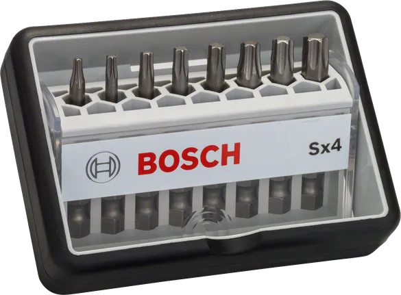 Σετ κατσαβιδιών Bosch Robust Line 8 τεμαχίων Extra Hard.