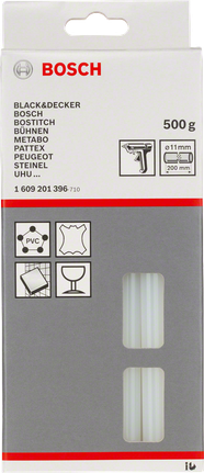 Κόλλα στικ Bosch 11mm 200mm συσκευασία 500g.