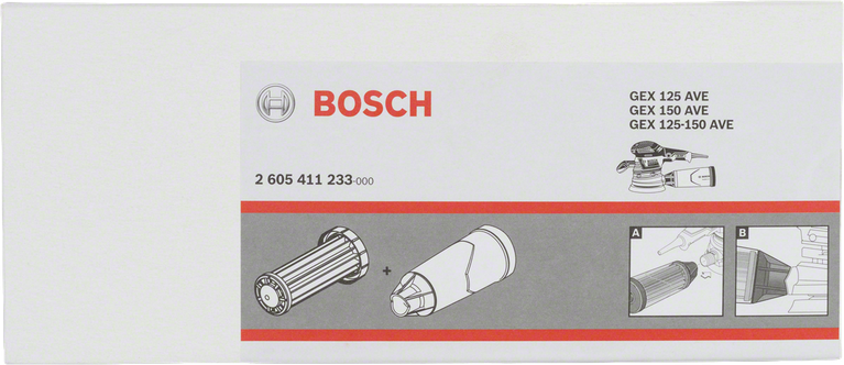 Δοχείο σκόνης και φίλτρο Bosch GEX 125-150 AVE.