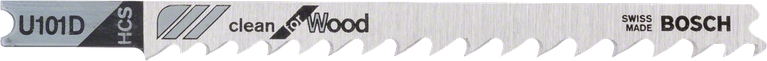 Λάμα σέγας Bosch U 101 D για καθαρή κοπή ξύλου.