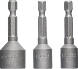 Σετ καρυδόξυλων Bosch 3 τεμαχίων 8 10 13 mm.