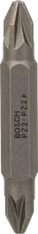 Διπλή μύτη Bosch 45mm για βίδες Pozidriv.