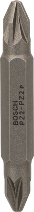 Διπλή μύτη Bosch 45mm για βίδες Pozidriv.