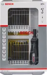 Σετ κατσαβιδιών 37 τεμαχίων Bosch με καστάνια.
