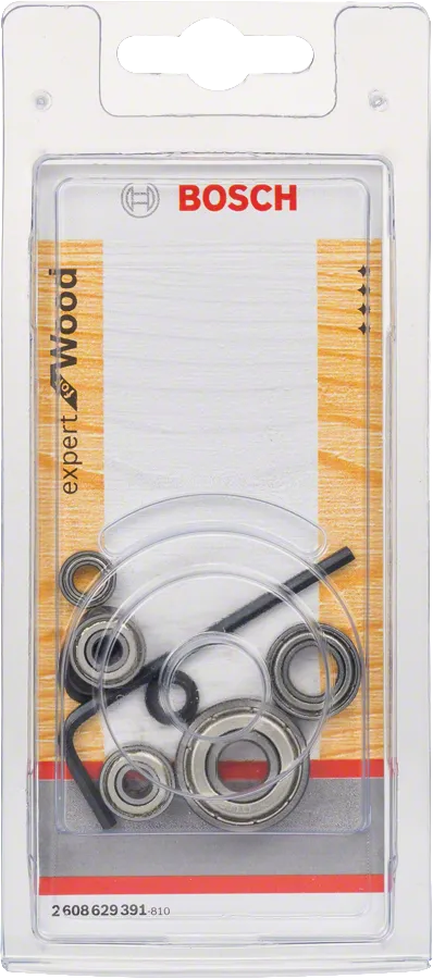 Bosch expert για σετ πιλότων με ρουλεμάν από ξύλο.