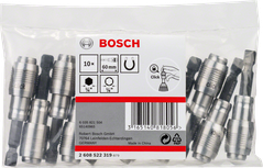 Σετ βάσεων γρήγορης αλλαγής μύτης Bosch 60 mm, 10 τεμάχια.