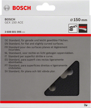 Φύλλο λείανσης Bosch GEX 150 ACE 150 mm.