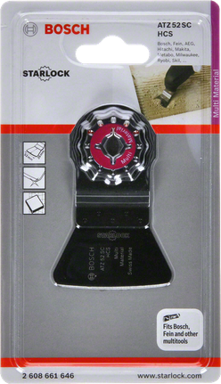 Ξύστρα Bosch HCS ATZ 52 SC άκαμπτη.