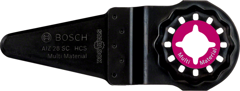 Λάμα πριονιού πολλαπλών υλικών Bosch Starlock AIZ 28 SC HCS.