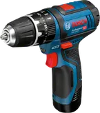 Ασύρματο δράπανο Bosch GSB 12V-15 για ευέλικτο βίδωμα.