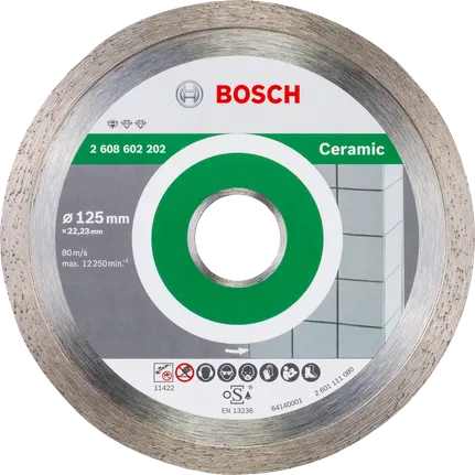 Δίσκος κοπής κεραμικών πλακιδίων Bosch 125 mm.