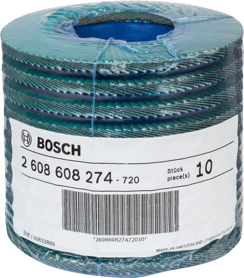 Δίσκος με πτερύγια Bosch X581 Best for Inox, συσκευασία κόκκωσης 120.
