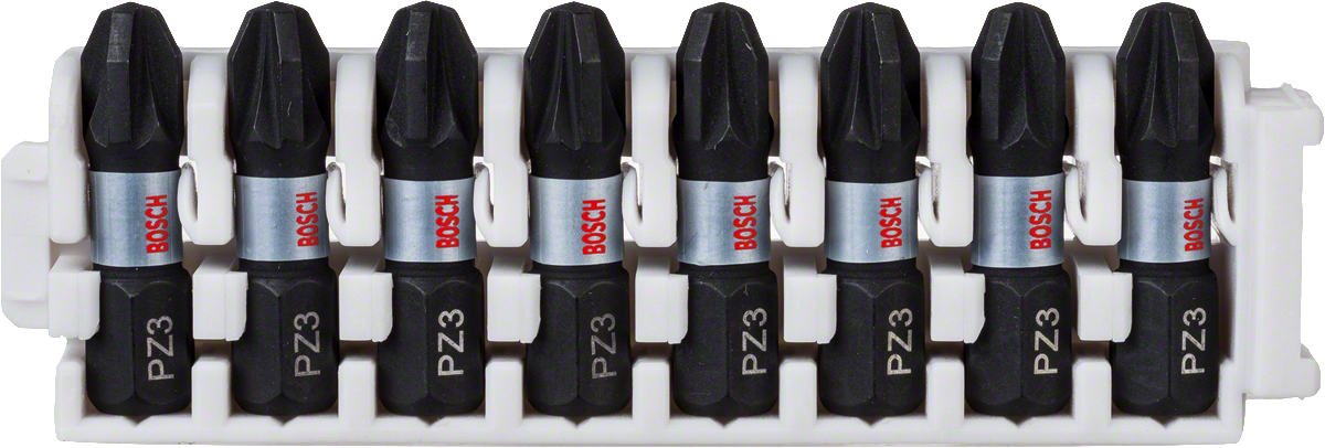 Σετ μύτες εισαγωγής Impact Control Bosch 8XPZ3 PZ3 25mm.