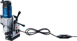 Μαγνητικό τρυπάνι Bosch GBM 50-2 για τρύπημα σε χάλυβα.