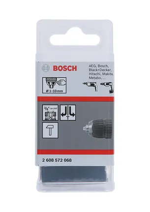 Τσοκ τρυπανιού Bosch 1-10mm για πολλαπλές μάρκες.