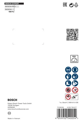 Δίσκος κοπής με διαμάντι Bosch EXPERT MultiMaterial X-LOCK 125×22,23×2,4×12 mm.