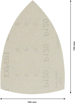 Φύλλο λείανσης Bosch EXPERT M480 100x150mm G120.