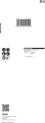 Σετ γυαλόχαρτου Bosch EXPERT C470 93 x 230 mm.