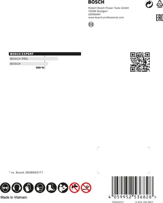 Μεταλλικός τροχός Bosch Expert Diamond 125×22,23 mm.