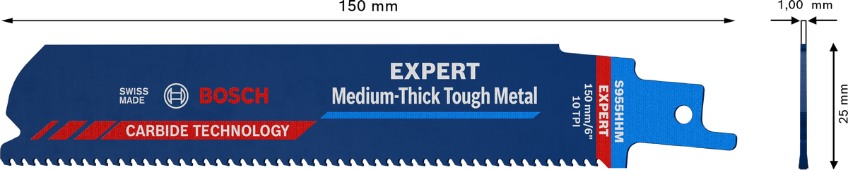 EXPERT Medium-Thick Tough Metal S955HHM