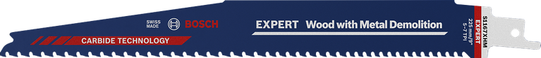 Πριονόλαμα κατεδάφισης ξύλου Bosch EXPERT με μέταλλο.