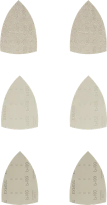 Σετ διχτυών λείανσης Bosch EXPERT M480 ανοιχτών διχτυών.