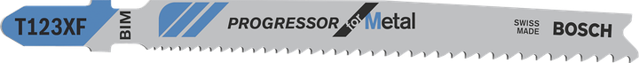 Λάμα σέγας Bosch T123XF Progressor για μέταλλο.