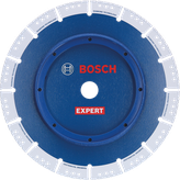 Διαμαντένιος τροχός κοπής σωλήνων Bosch EXPERT για ακριβή κοπή σωλήνων.